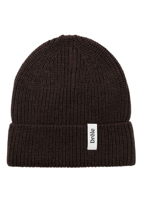 Brown Le Bonnet Drôle beanie hat Drôle de monsieur - men